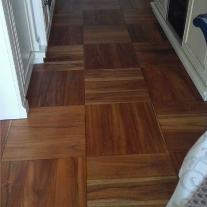 Teak tiles parkets