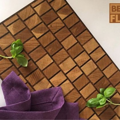 Massīvkoka virtuves dēlītis