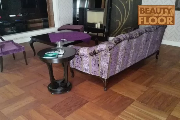 Teak tiles parkets