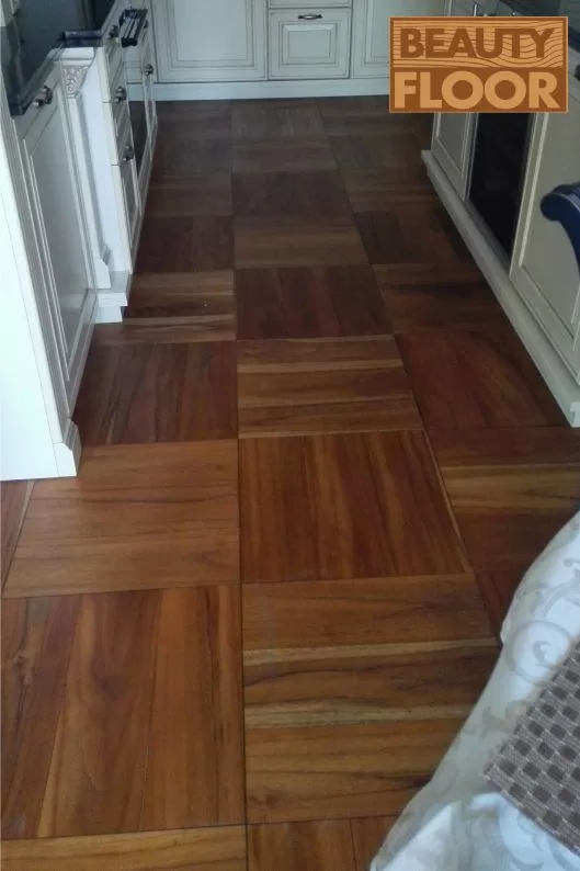 Teak tiles parkets