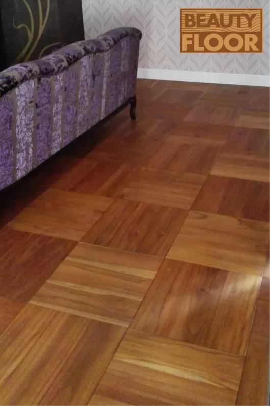 Teak tiles parkets
